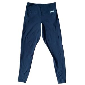 2XU Compression Tight Womens Medium Black  Leggings Ankle Pants Ladies Training